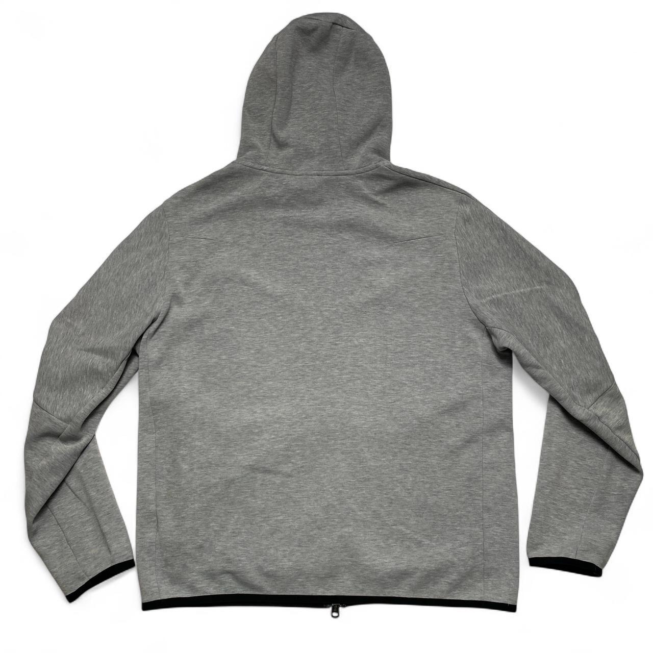 Nike Tech Fleece Grey and Black Hoodie (L)