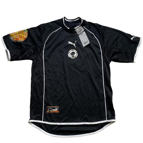 Puma Paintura Black and White Football Jersey (S)
