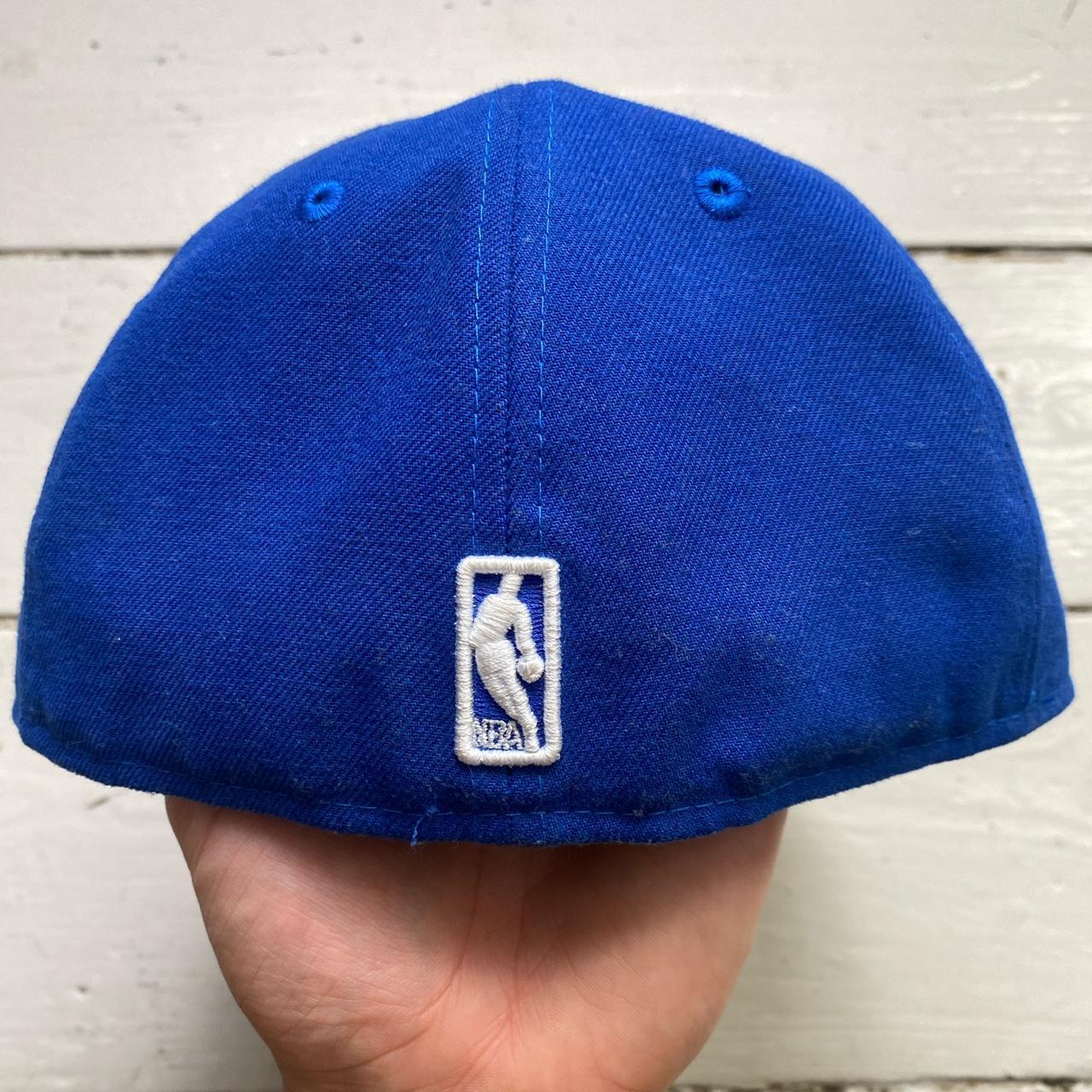 Chicago Bulls New Era Blue and White Fitted Cap