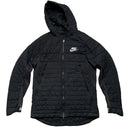 Nike Black and White Lightweight Puffer Jacket (M)