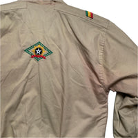Tough Face Rasta Beige Army Style Jacket (L)