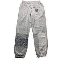 Nike Vintage y2k Grey and White Baggy Joggers (M)