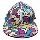 Philadelphia Phillies Repeat P Logo Purple Blue and White Fitted Cap