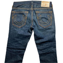 True Religion Rocco QT Brown Stitch Navy Baggy Jeans (31W)