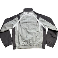 Vicinity Grey and Silver Nylon Shell Full Tracksuit (L)
