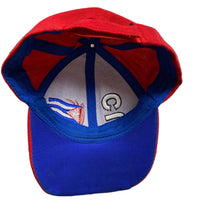 Cuba Vintage Blue Red and White Cap