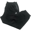 Adidas Black and White Baggy Joggers (XL)