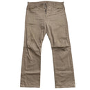 Levis 501 Beige Khaki Jean Trousers (36W)