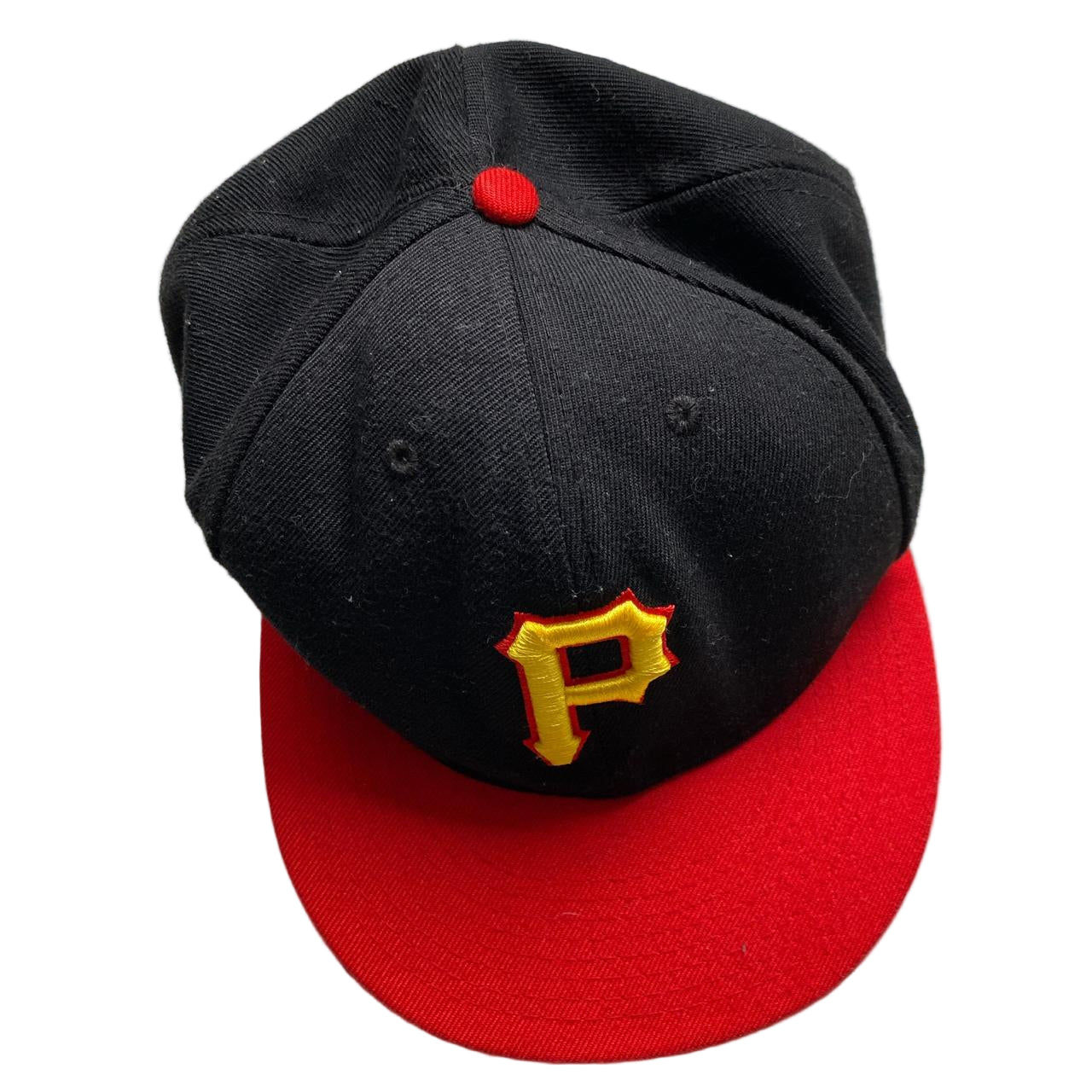 Pirates Black Yellow and Red Snapback Cap