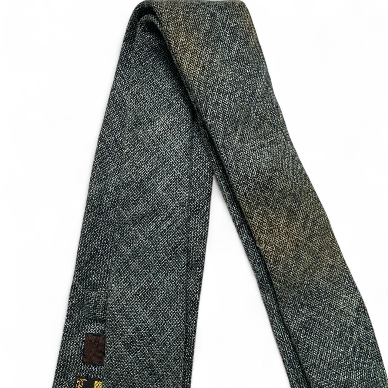 New York Yankees Printed Grey and White tie