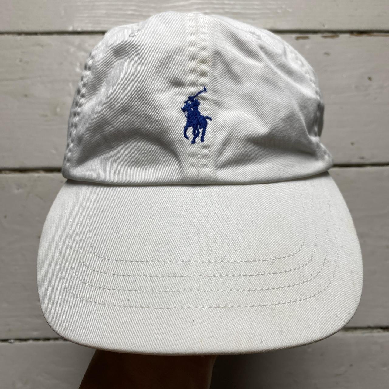 Polo Ralph Lauren White and Blue Cap