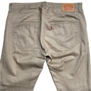 Levis 501 Beige Khaki Jean Trousers (36W)
