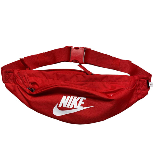 Nike Red and White Pouch Fanny Pack Bag
