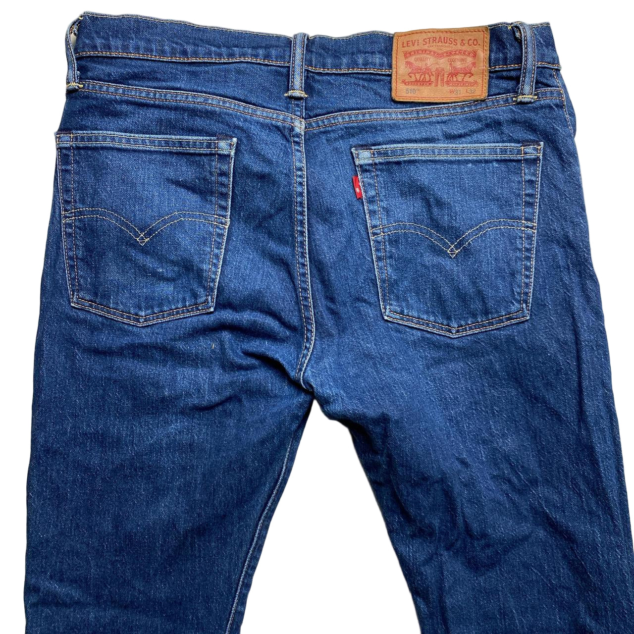 Levs 510 Navy Slim Jeans (31W)