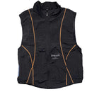 Strias By Alexander McQueen MCQ Black and Orange Gilet (M)