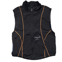 Strias By Alexander McQueen MCQ Black and Orange Gilet (M)