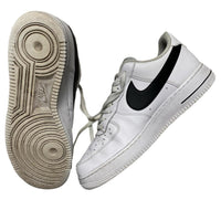 Nike Air Force 1 White and Black (UK 10)