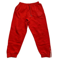 Hood Boyz Vintage 90’s y2k Red Baggy Jogger Bottoms  (2XL)