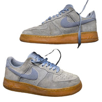 Nike Air Force 1 Blue and Gum Sole (UK 7.5)