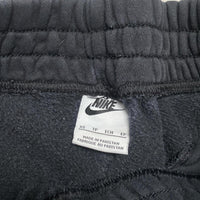 Nike Black and White Swoosh Joggers (XS)