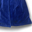 Yves Saint Laurent Blue Velour Velvet robe (L)