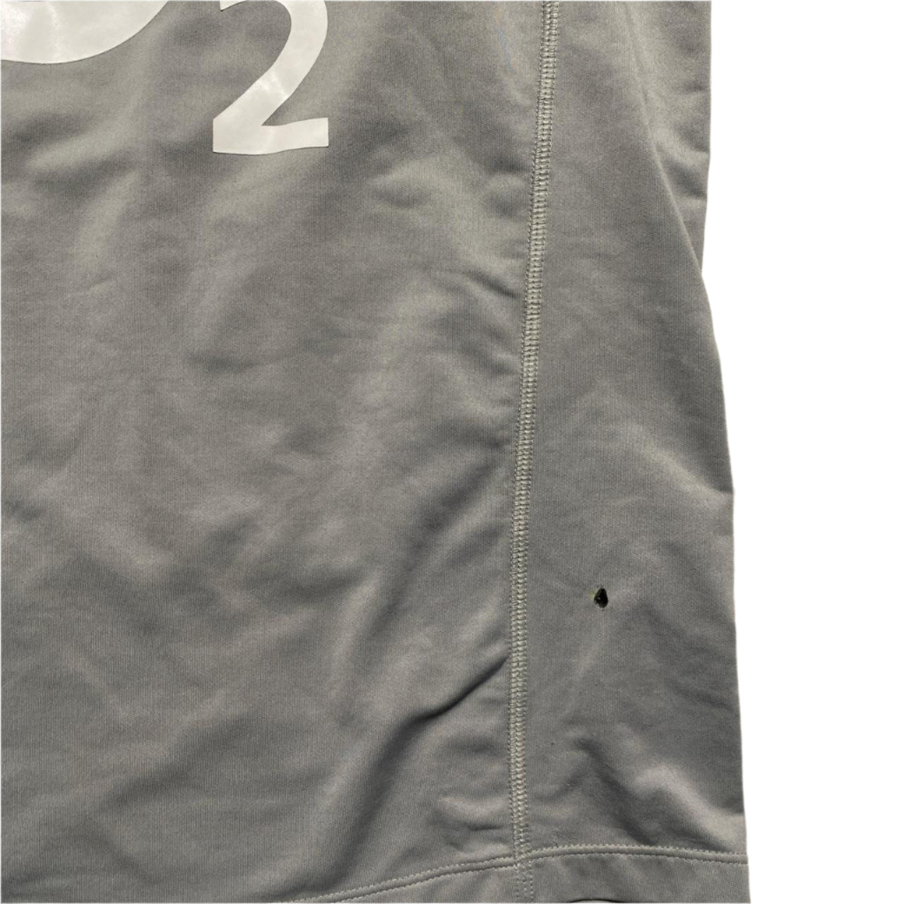 Nike England Rugby O2 Grey and White Jersey (M)