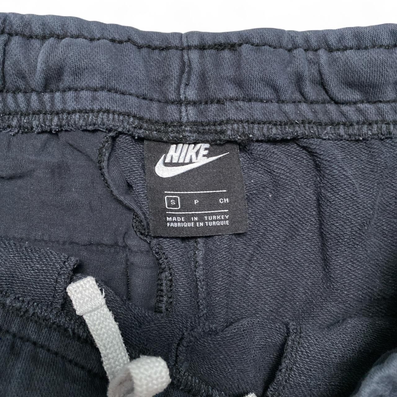 Nike Navy Grey and Green Swoosh Joggers (S)