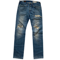 Evisu Vintage Swoosh Distressed Jeans (33W)