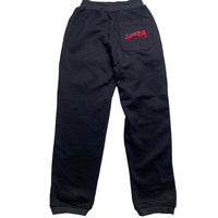 Lot 29 Looney Tunes Taz Tazmanian Devil Black White and Red Baggy Joggers (S)