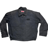 Schott Black Vintage Lightweight Bomber Jacket (M)