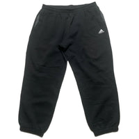 Adidas Black and White Baggy Joggers (XL)