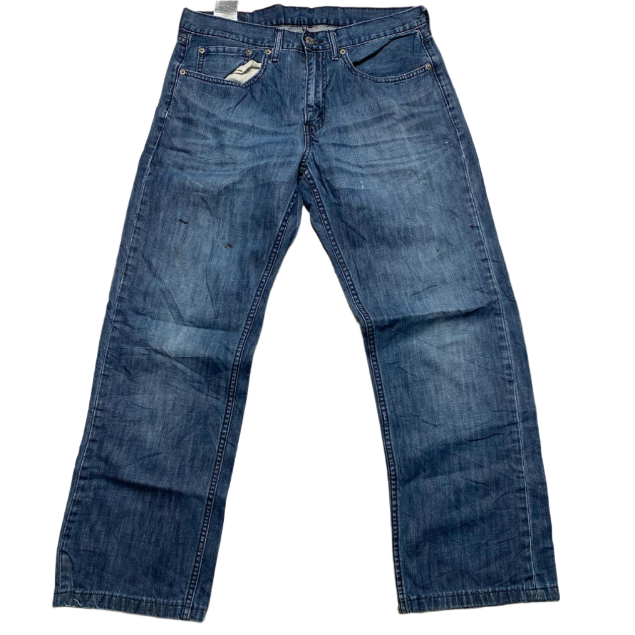 Levis 559 Blue Baggy Jeans (32W)
