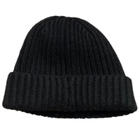 CP Company Black Goggle Beanie Hat