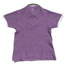 Rocawear Purple and White Polo Shirt (L)