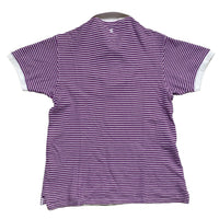 Rocawear Purple and White Polo Shirt (L)