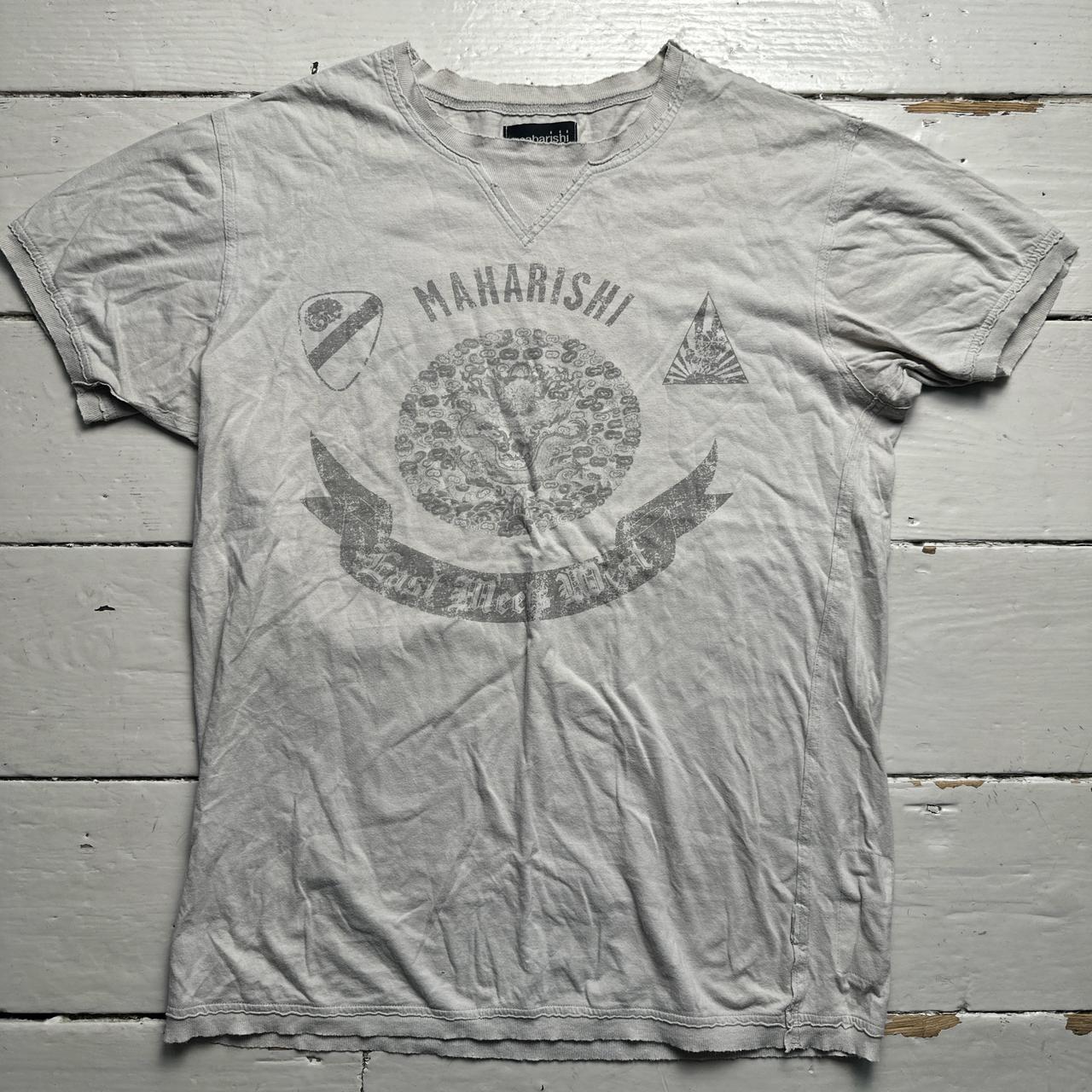 Maharishi Dragon Grey T Shirt