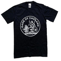 Dank Of England Black and White Black the Ripper T Shirt (S)