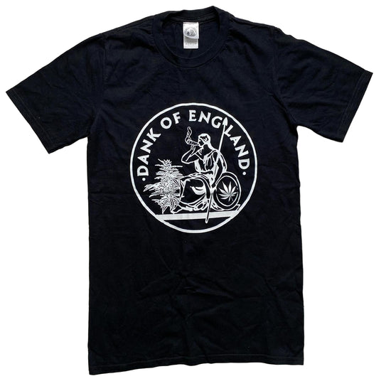 Dank Of England Black and White Black the Ripper T Shirt (S)