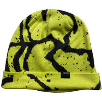ArcTeryx Neon Yellow and Grey Beanie Hat