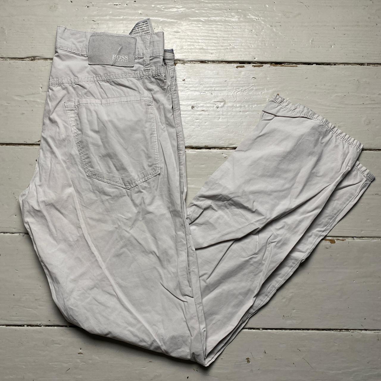 Hugo Boss White Trousers