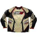 O'Neal MX Motocross Jersey Cream Black and Red (M)