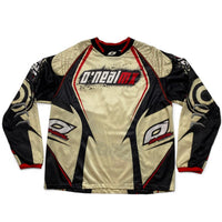 O'Neal MX Motocross Jersey Cream Black and Red (M)