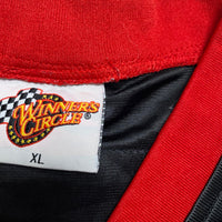 NASCAR Vintage y2k Dale Earnhardt Jr Red and Black Jersey (XL)