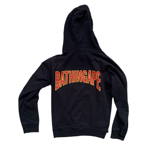 BAPE Black Spellout Hoodie (S)