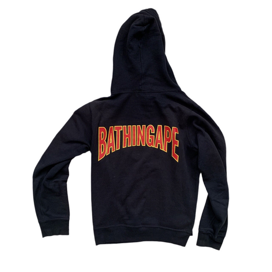 BAPE Black Spellout Hoodie (S)