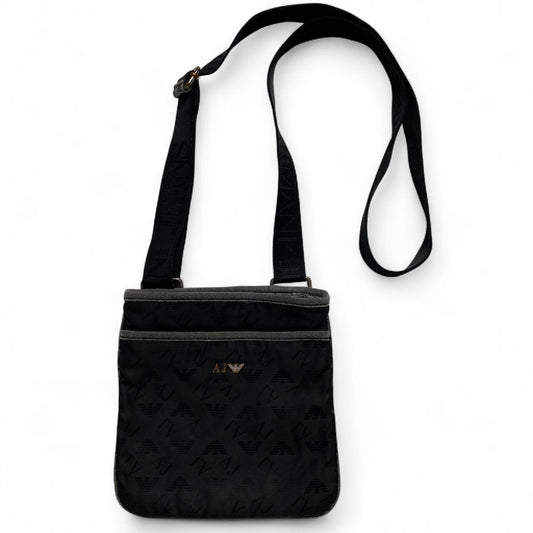 Armani Jeans Vintage Black Pouch Bag