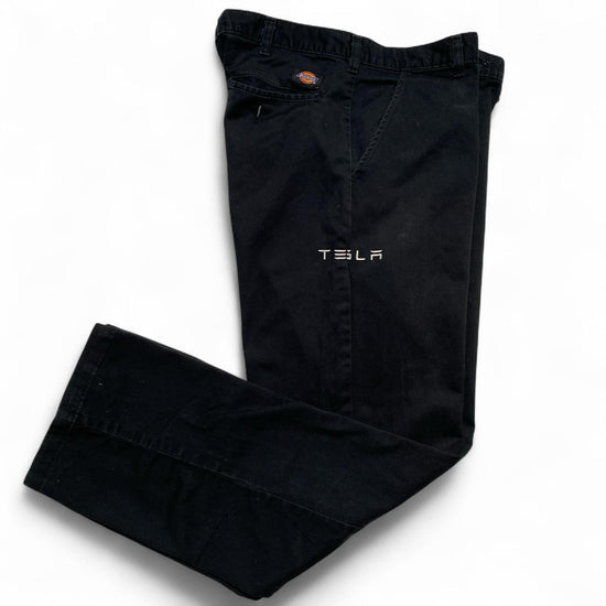 Tesla Dickies Black Cargo Trousers
