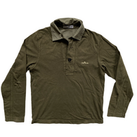 Stone Island Green Polo (S)