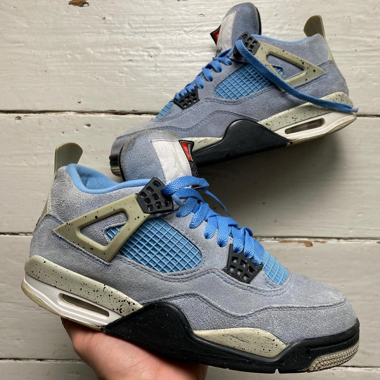 Jordan 4 UNC University Blue Light Blue