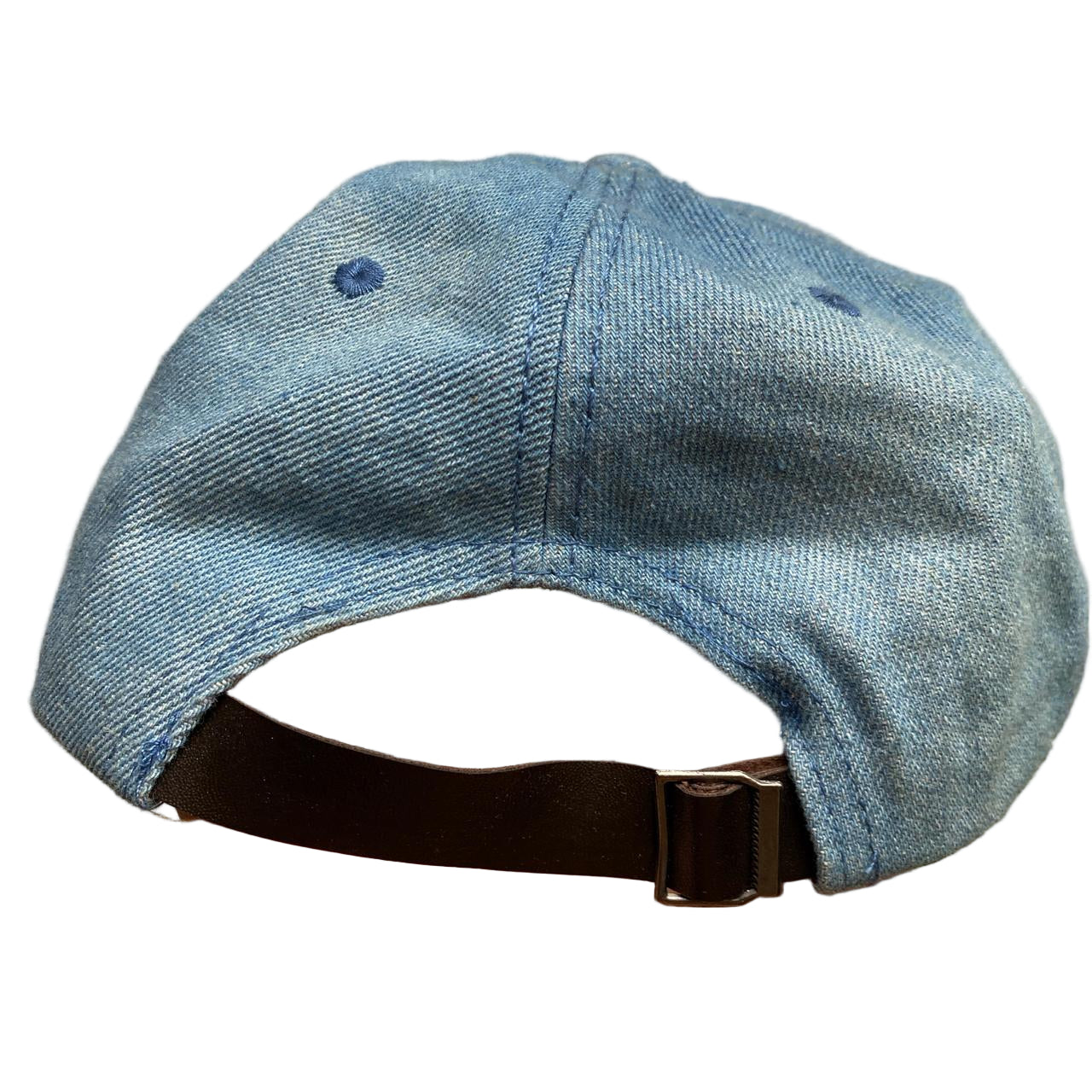 Chrome Hearts Style Denim Rhinestone Cap